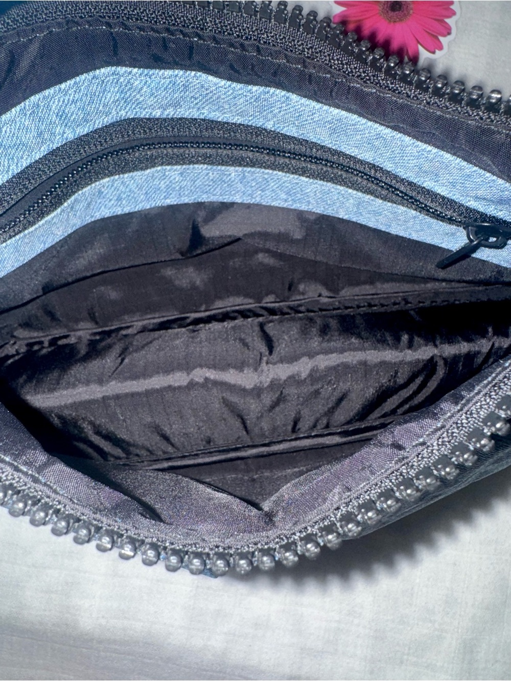 BAGGU Digital Denim Cargo Shoulder Bag ✨ - Picture 6 of 9